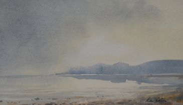 *Local Interest - Ken Allen (20th Century, British), watercolour, 'Bardsea Beach', signed to the