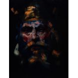 After Alan McGowan (1926-2019, Australian), coloured print, 'Alfred The Great', signed in pen to the