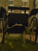 Francis Dunbar Marshall-Malagola R.B.A (1918-2001, British), oil on board, 'Cabriolet', a well