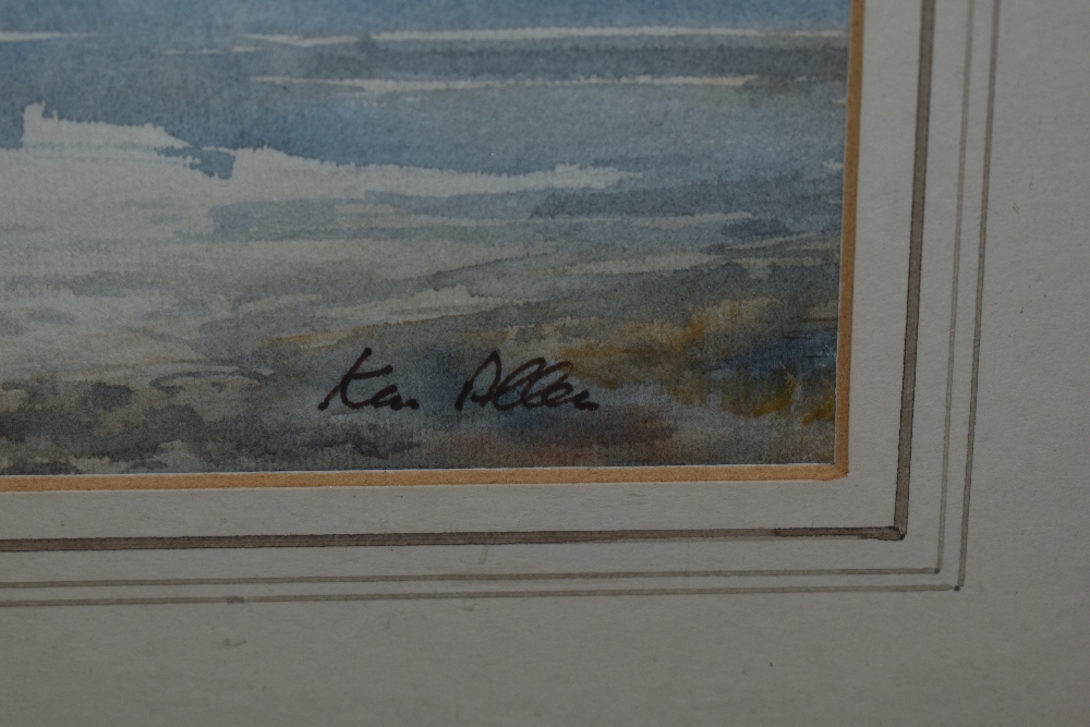 *Local Interest - Ken Allen (20th Century, British), watercolour, 'Bardsea Beach', signed to the - Image 3 of 5
