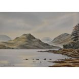 Bill Maltman (1901-1971, British), watercolour, Two Lakeland landscapes, including Ennerdale