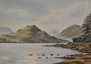 Bill Maltman (1901-1971, British), watercolour, Two Lakeland landscapes, including Ennerdale