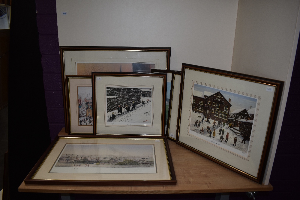 After Tom Dodson (1910-1991, British), coloured prints, A collection of framed and mounted prints - Image 2 of 7