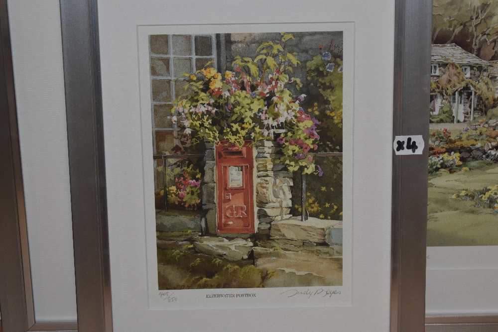 *Local Interest - After Judy Boyes (20th Century, British), coloured prints, 'The Britannia Inn, - Image 3 of 8