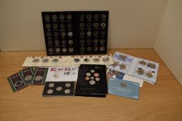 A collection of modern Coin Albums, Matador 50p Coin Collection missing Kew Gardens, 39 coins in