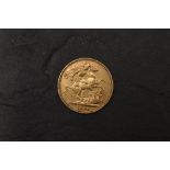 A 1890 Queen Victoria Gold Sovereign, Jubilee Mint, Sydney Mint