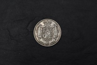 A 1834 William IV Silver Half Crown, W W in script, bare head, in good condition, needs viewing