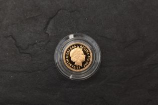 A 1998 Queen Elizabeth Gold Proof Half Sovereign, Old Head, Royal Mint, in case with certificates