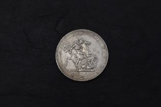 A 1819 George III Silver Crown