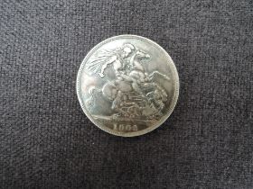 A 1902 Edward VII Silver Crown