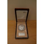 A Royal Mint 2018 UK Brittannia Silver Proof £500 Pound 1kg Coin, 1kg of Fine Silver .999, limited