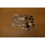 A collection of mainly GB Silver Coins including Charles I hammered Shilling 1641-3 x2, William II