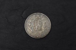 A 1847 Queen Victoria Silver Crown, young head