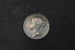 A 1844 Queen Victoria Silver Crown, young head