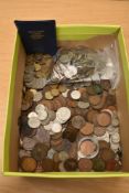 A large collection of GB & World Coins