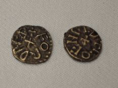 Two Anglo-Saxon, Kings of Northumbria, Eanred 810-841 Coins