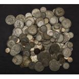 A collection of GB Silver Coins, Halfcrown-Sixpence, approx 16oz of Silver