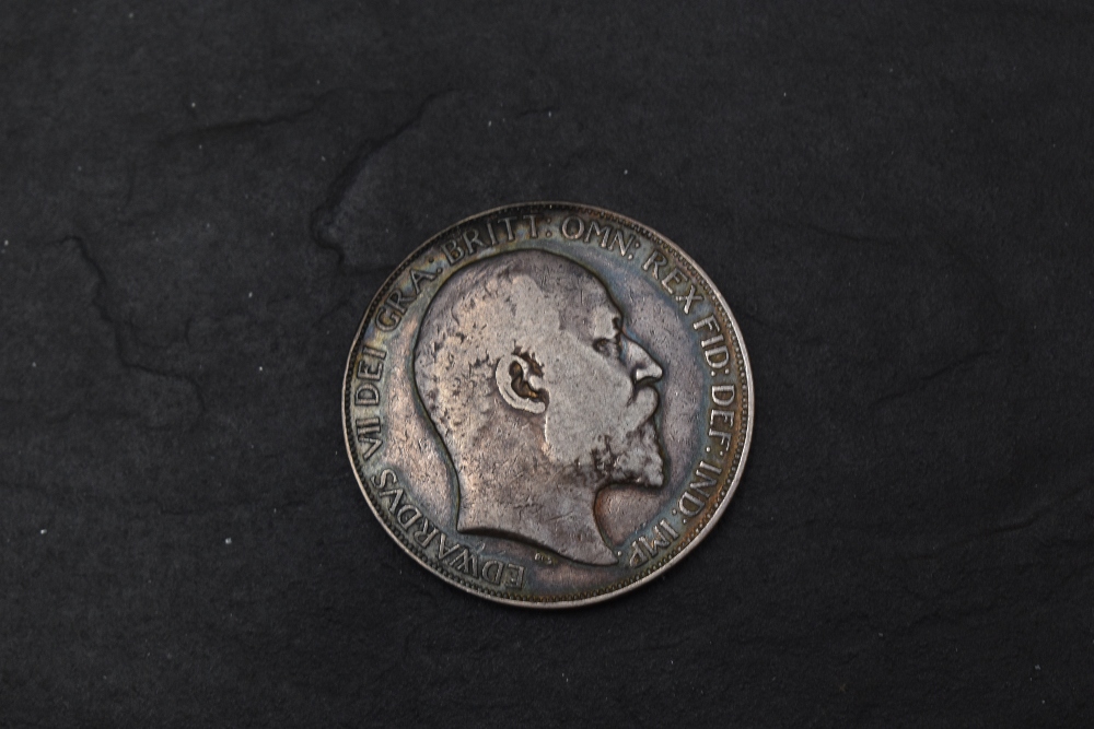 A 1902 Edward VII Silver Crown - Image 2 of 2