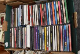 A carton of approximately 70 assorted music cds including Simple Minds, Prince, Seal and Counting