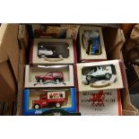 Seven assorted vintage diecast trucks from days gone by and a Sixth British Empire and