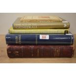Five ecclesiastical volumes including The Age of Cathedrals, English Cathedrals and A Guide to