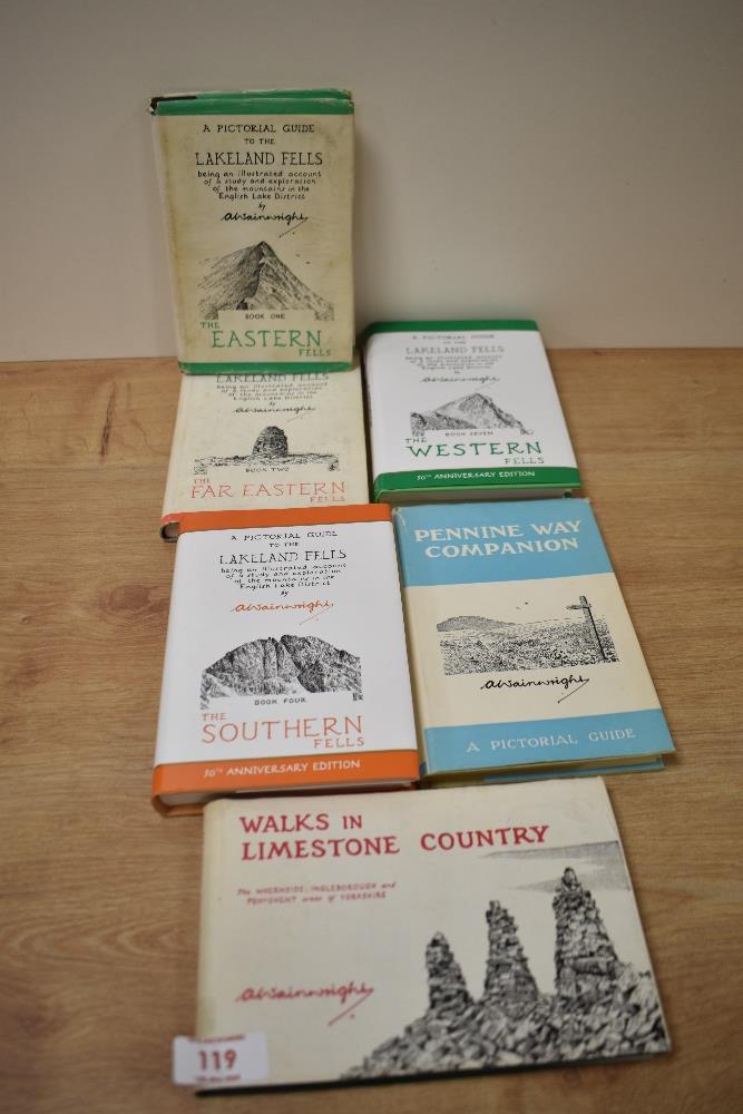 *Lake District Interest - Six Alfred Wainwright fell walking guides, comprising two 50th Anniversary - Image 2 of 2