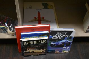 A small selection of mainly motoring related books including Rod Green-Scalextric-The Story of the
