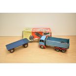 A Shackleton Precision Built Constructional Scale Model, FG6 Foden Tipper, light blue cab and