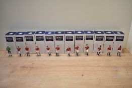 Twelve Corgi Icon Fine Metal & Hand Painted figures, Manchester United Past Players, F03011 Peter