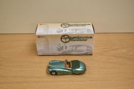 A Lansdowne Models (Brooklin Models) 1:43 scale white metal model, LDM 102 1948 Aston Martin DB1,