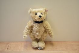 A modern Steiff Limited Edition Teddy Bear, 663840 Diana 50th Birthday, 102/1961 with button, tag,