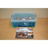 A Lego Ideas 21313 Ship in a Bottle set with instruction booklet, in plastic box, vendor checked for