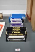 A collection of N Gauge Carriages and Wagons, Graham Farish Carriages x4, Dapol Carriages x4 and