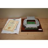 A Premier Collectables Ceramic Model, The Official Old Trafford Replica, The Theatre of Dreams,