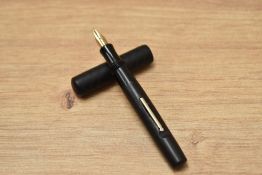 A Star lever fill fountain pen in chased BHR having warranted 14K No.2 nib