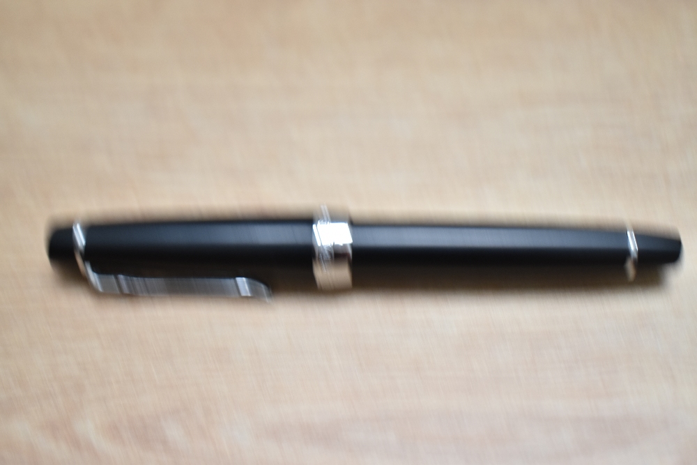 A boxed Sailor Pro Gear II Imperial converter fill fountain pen in matt black having a Duotone - Image 3 of 4