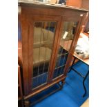 An early 20th Century oak bookcase