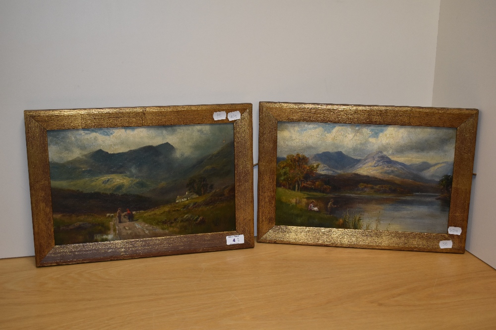 William Lakin Turner (1867-1936, British), oils on canvas, A pair of 19th Century landscapes, - Image 2 of 5