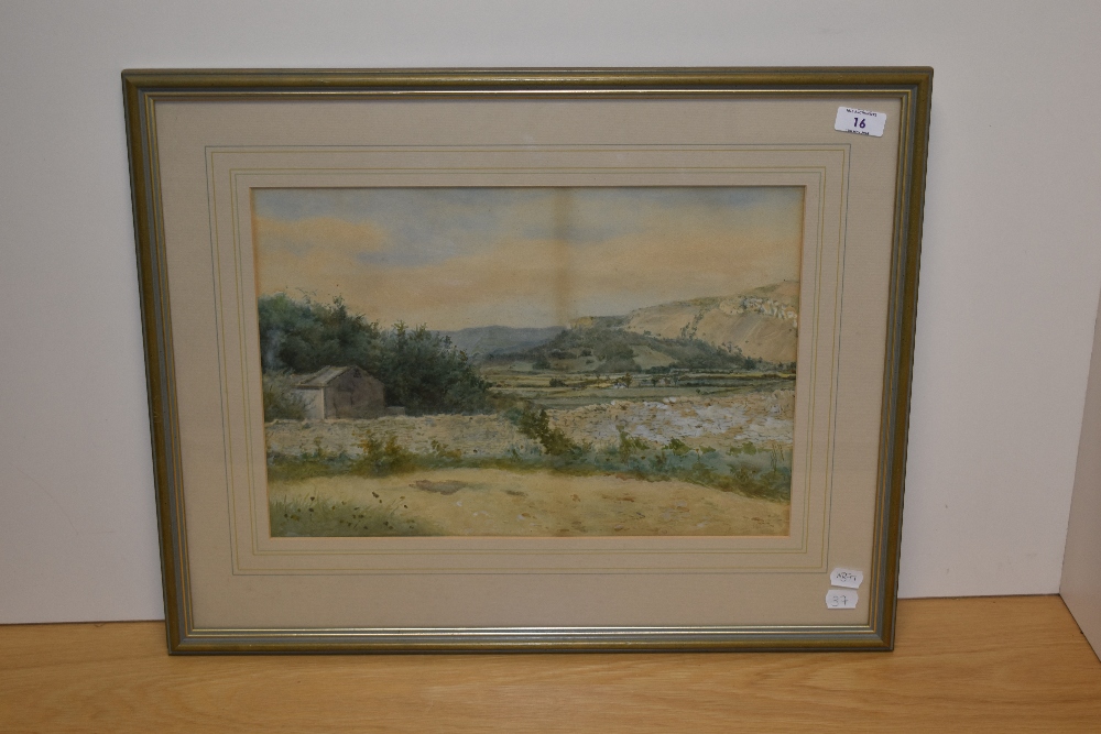 *Local Interest - H. Bayfield (19th/20th Century, British), watercolour, A view towards Whitbarrow - Image 2 of 4