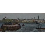 19th/20th Century School, monochrome and coloured prints, Views and landmarks in Southampton, to
