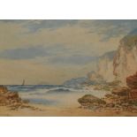 C.E. Cooke (19th/20th Century, British), watercolour, An attractive coastal landscape depicting a