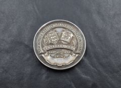 Local interest Victorian Westmorland & Kendal District Agricultural Society Centenary Show medal,