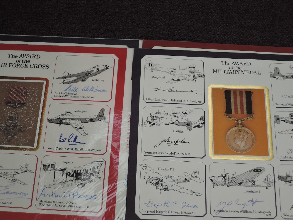 JERSEY 9 x RAF (DM) Flown Gallantry Medal Awards Autographed Covers, Limited Editions, signed by - Image 8 of 8