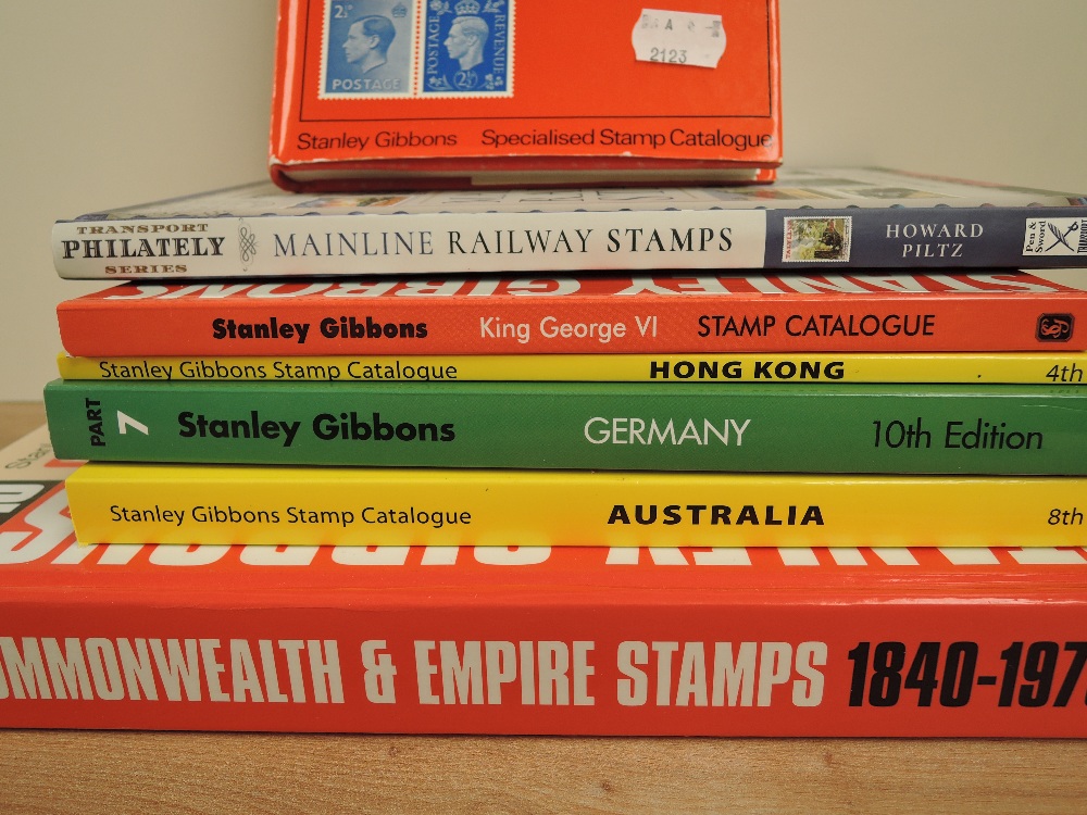 BOOKS, RANGE OF SPECIALIST STAMP CATALOGUES, GERMANY, HONG KONG ETC 7 catalogues including - Bild 2 aus 2