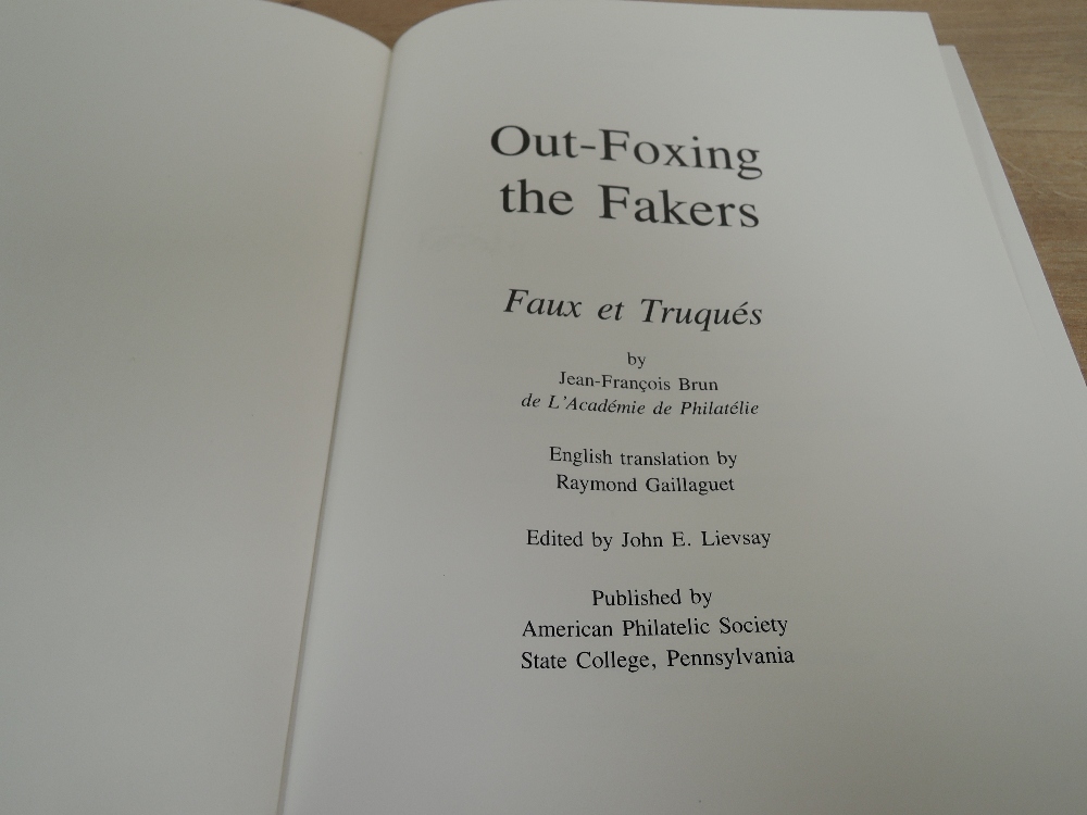 BOOK, OUTFOXING THE FAKERS, BRUN J-F & HOW TO DETECT DAMAGED, ALTERED STAMPS, SCHMID P.W Two books - Bild 3 aus 3