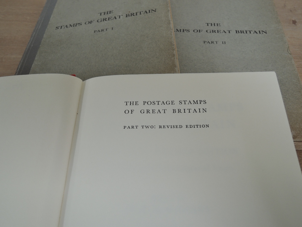 BOOKS, GUIDE LINES TO THE PENNY BLACK + 3 VOLUMES OF POSTAGE STAMPS OF GB 4 books all pertaining - Image 4 of 5