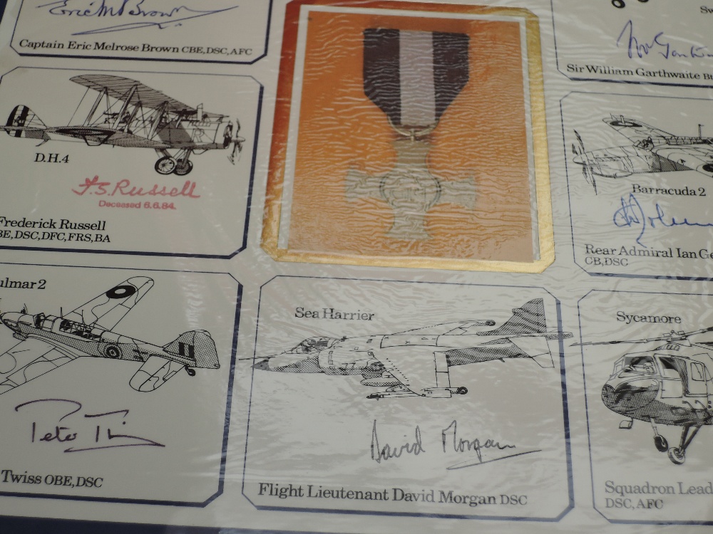 JERSEY 9 x RAF (DM) Flown Gallantry Medal Awards Autographed Covers, Limited Editions, signed by - Image 2 of 8