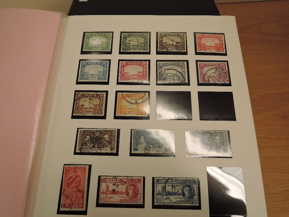 BRITISH COMMONWEALTH GVI ERA FINE USED COLLECTION COUNTRIES A-C IN ALBUM Plymouth album with fin - Image 2 of 9