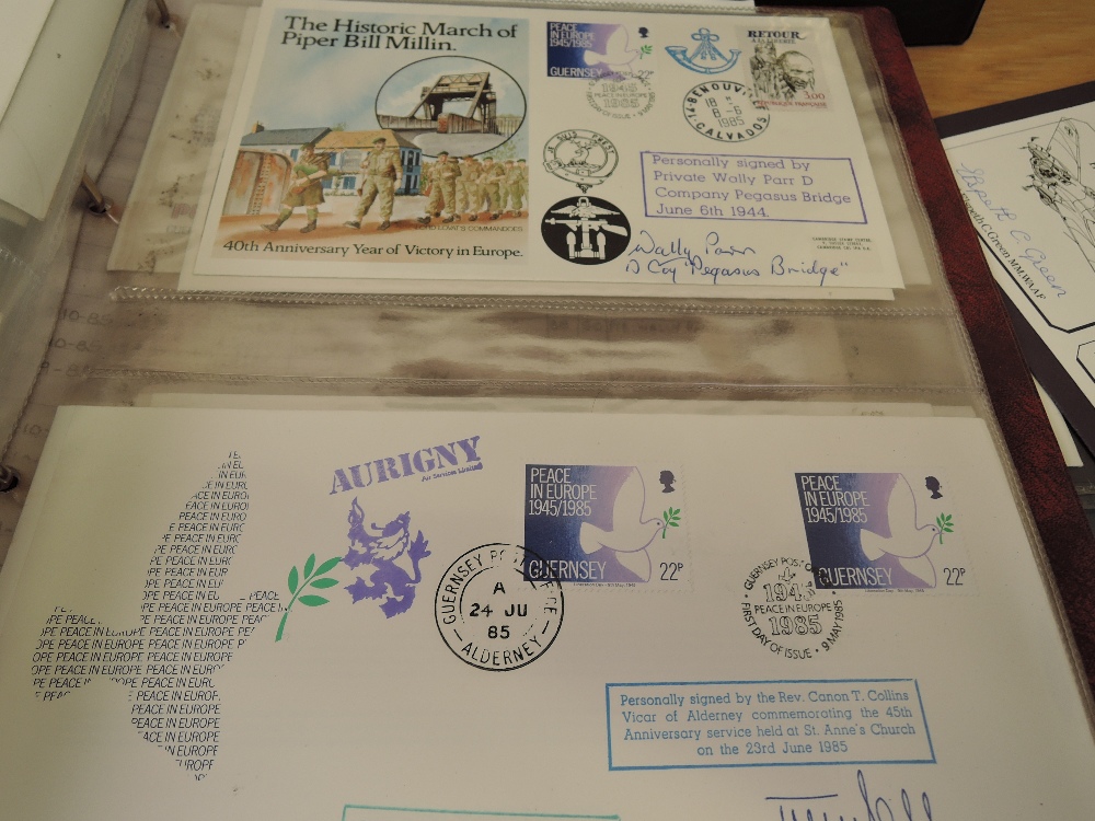 COLLECTION OF APX 150 SIGNED MILITARY COVERS, GB, Ci's + SOME WORLD Fine collection of military - Image 5 of 9