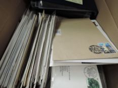 GB BOX OF 1960's ONWARDS FIRST DAY COVERS + SOME EVENT COVERS - SEVERAL HUNDRED Box with several
